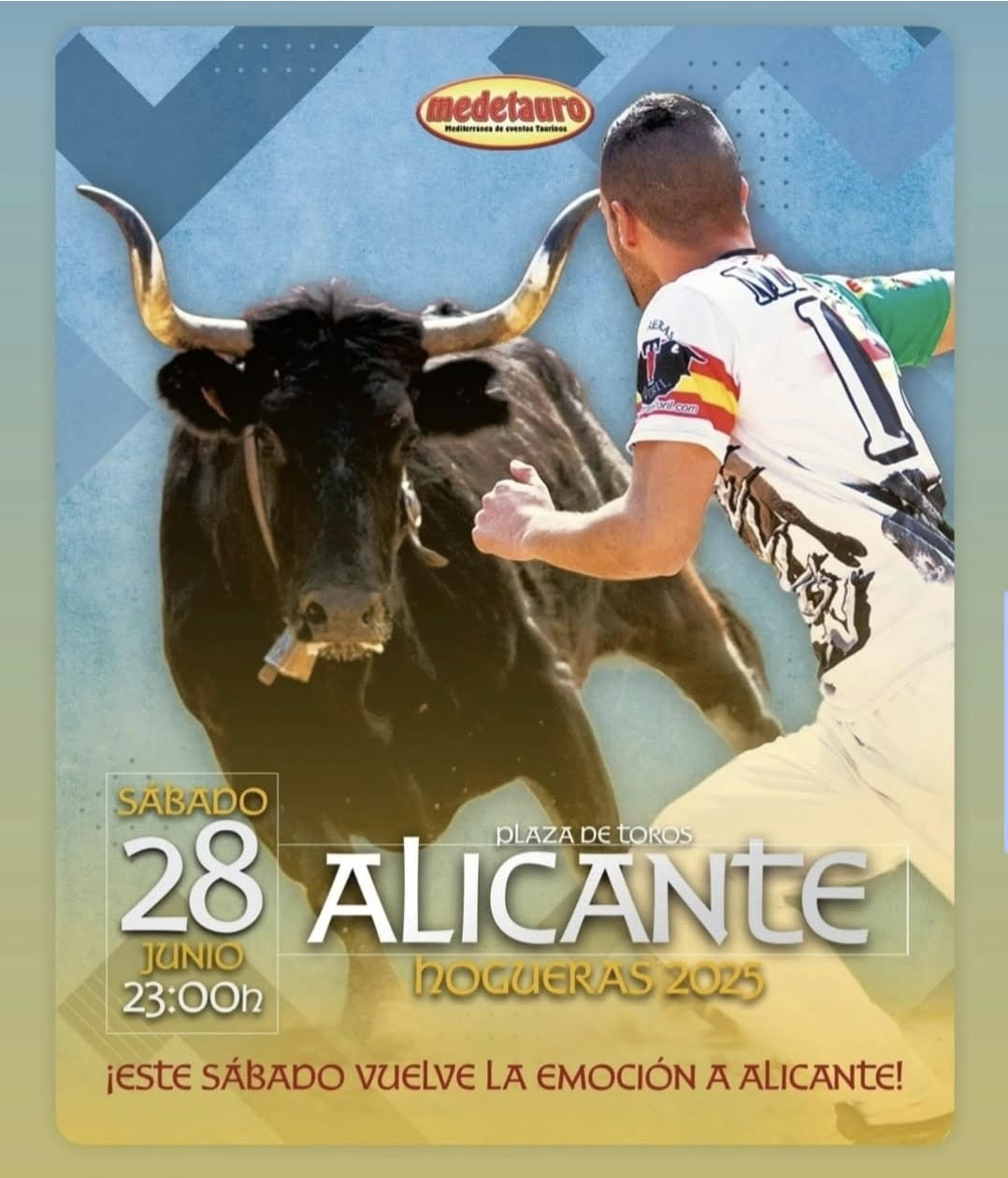 TOROS PLAZA DE TOROS ALICANTE 28 JUNIO 2025
