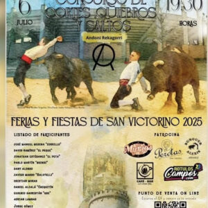 TOROS PLAZA DE TOROS AREVALO 6 JULIO 2025