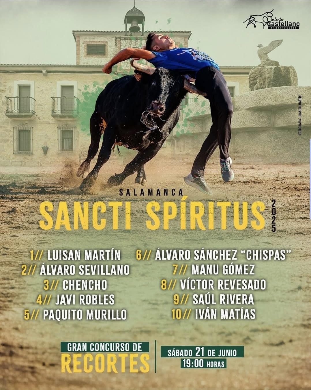 TOROS SALAMANCA 21 JUNIO 2025