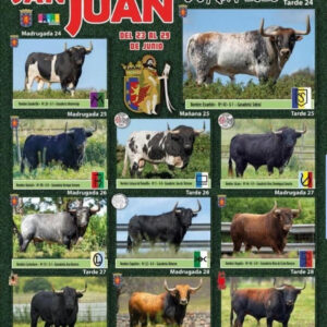 TOROS SAN JUAN CORIA DEL 23 AL 29 DE JUNIO