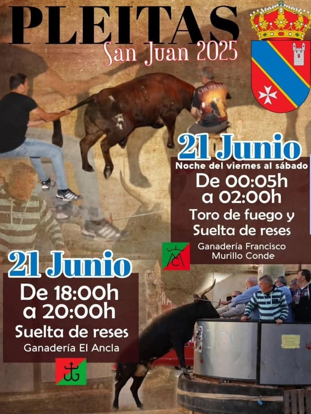 TOROS SAN JUAN PLEITAS 21 JUNIO 2025