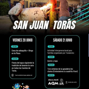 TOROS SAN JUAN TORAS 20 Y 21 DE JUNIO 2025