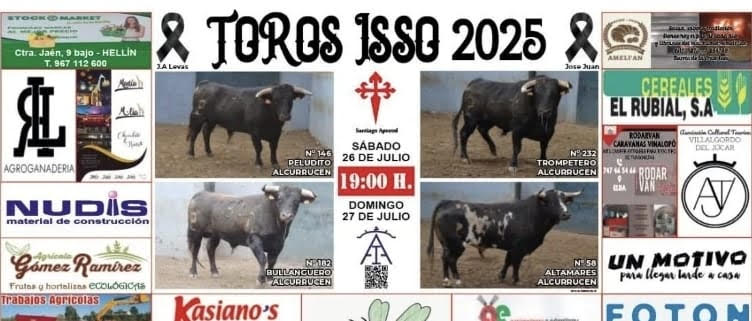 TORO ISSO 26 JULIO 2025