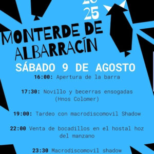 TOROS ALBARRACÍN 9 AGOSTO 2025