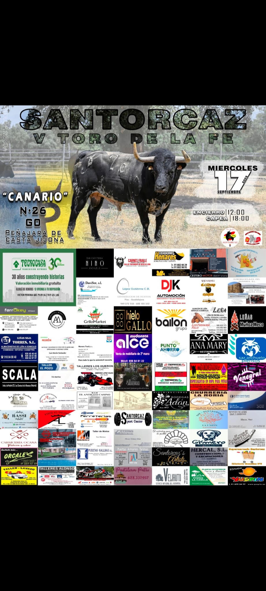TOROS ALCALA DE HENARES 17 SEPTIEMBRE 2025
