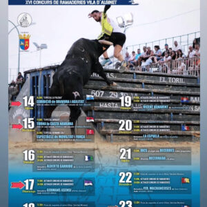 TOROS ALGINET DEL 14 AL 23 DE AGOSTO 2025