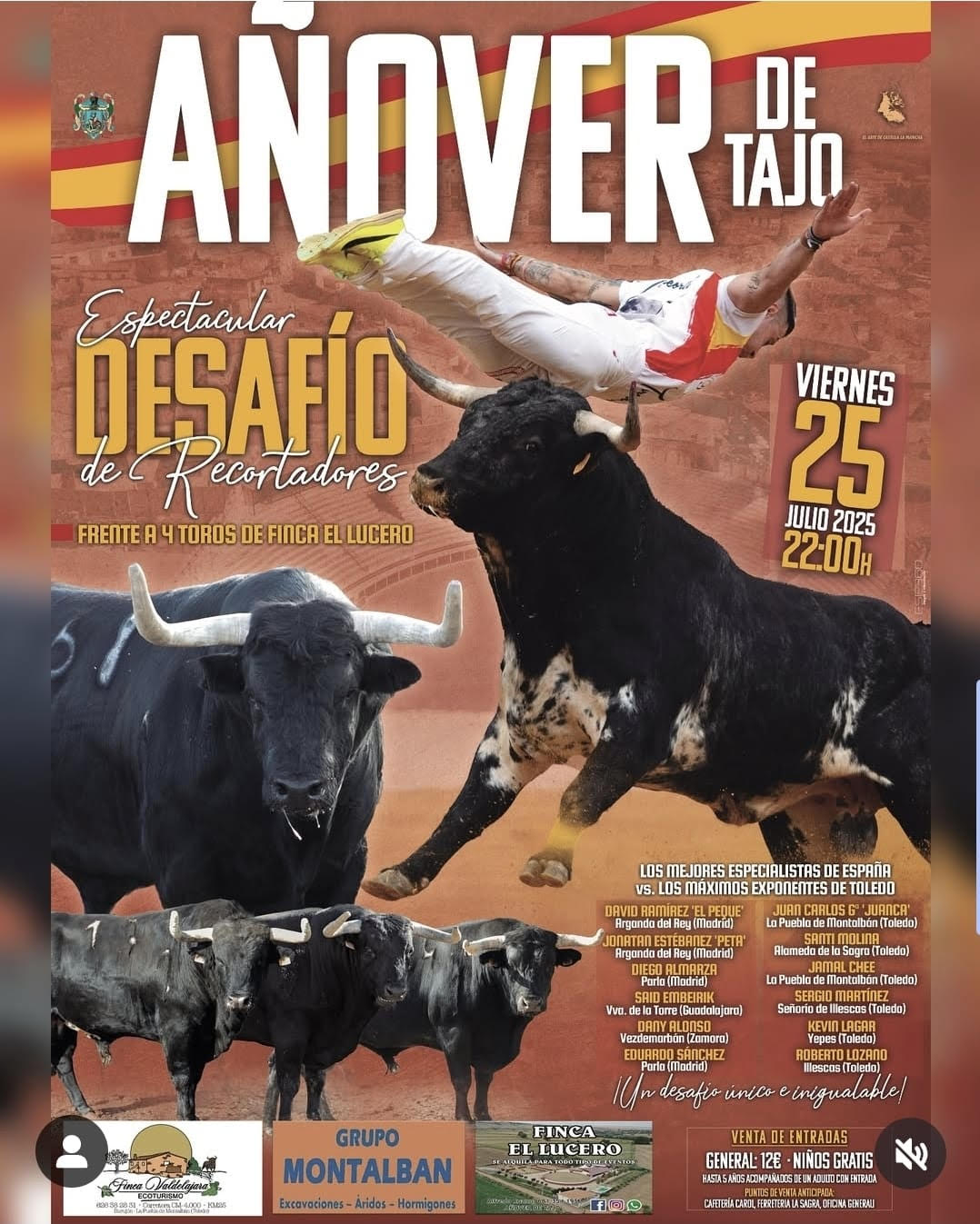 "TOROS AÑOVER 25 JULIO 2025"