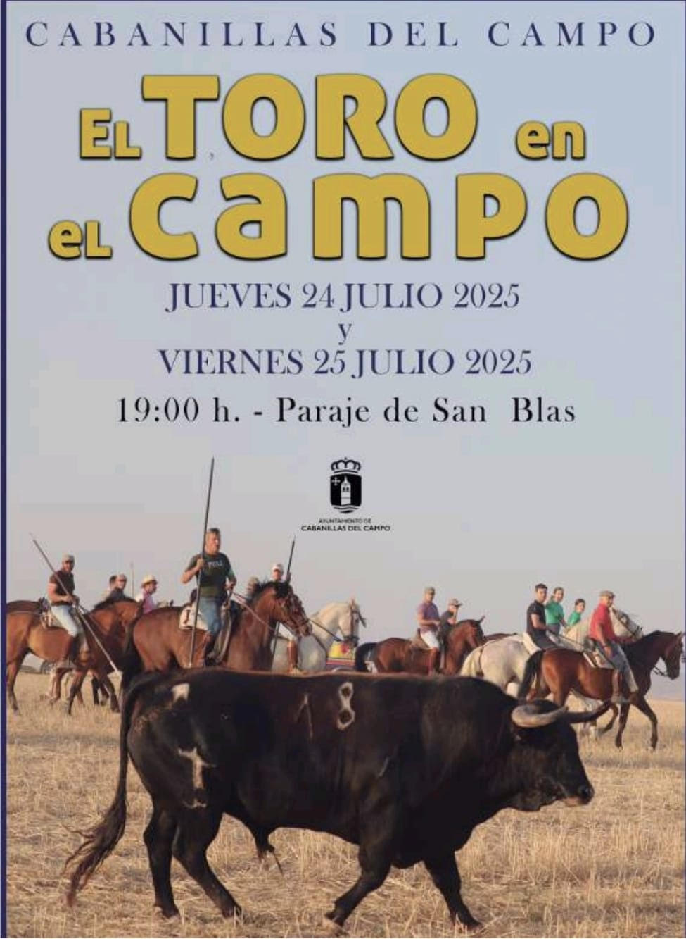 TOROS CABANILLAS DEL CAMPO 24 Y 25 DE JULIO 2025