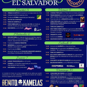 TOROS CEDRILLAS DEL 5 AL 10 AGOSTO 2025