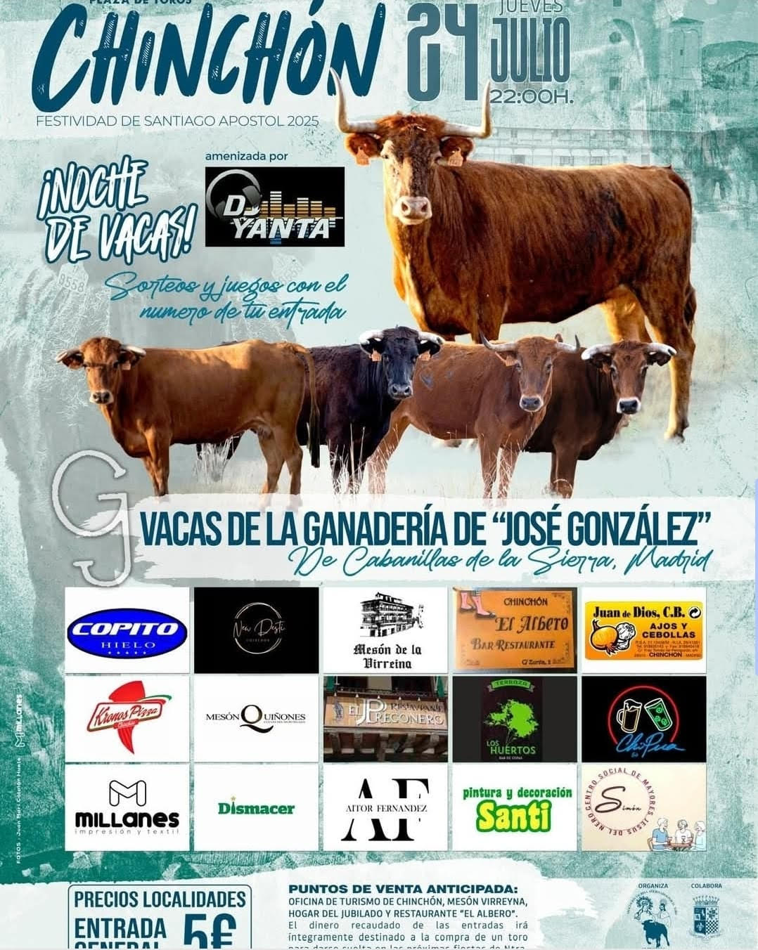 TOROS CHINCHON 24 JULIO 2025