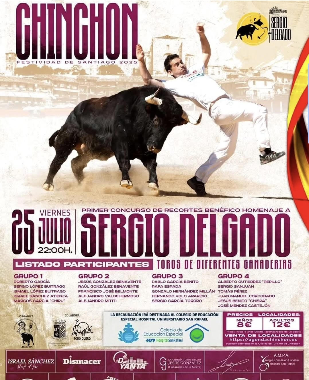 TOROS CHINCHON 25 JULIO 2025