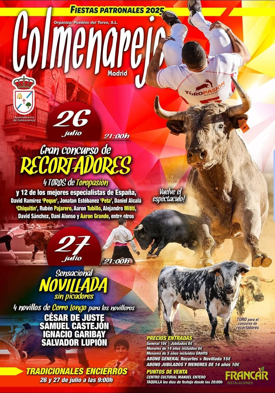 TOROS COLMENAREJO 26 JULIO 2025