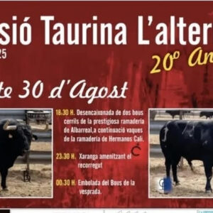 TOROS COMISION TAURINA LA ALTERNATIVA 30 AGOSTO 2025