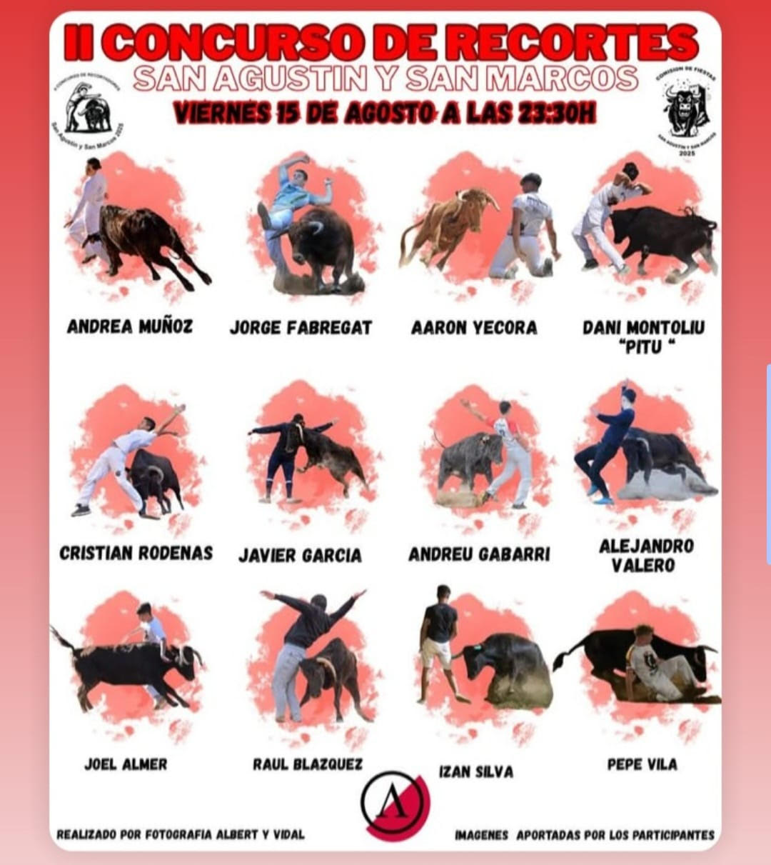 TOROS CONCURSO DE RECORTES 15 DE AGOSTO DE 2025