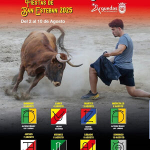 TOROS DE ARGUEDAS DEL 2 AL 10 DE AGOSTO DE 2025