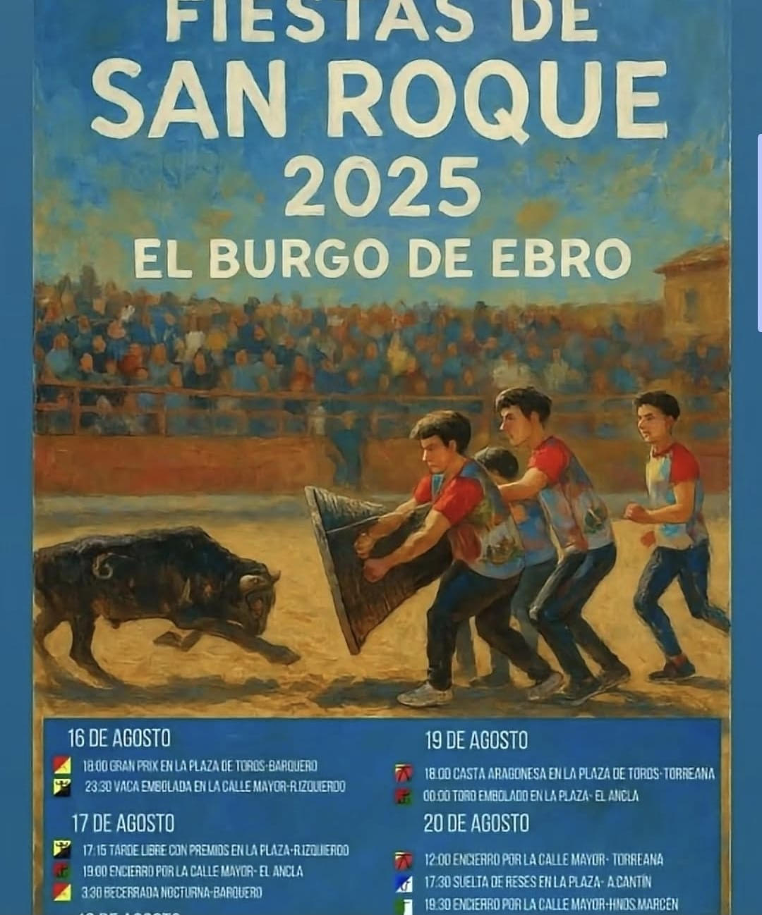 TOROS EL BURGO DE EBRO 19 Y 20 DE AGOSTO 2025