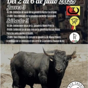 TOROS EL CUADRO 3 JULIO 2025"