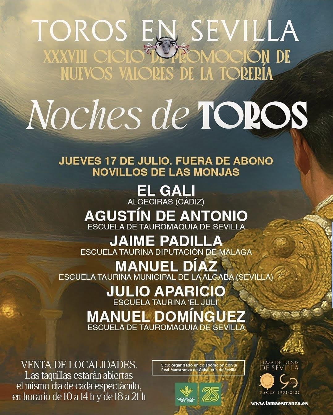 TOROS EN SEVILLA 17 JULIO 2025