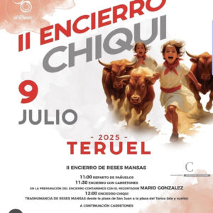 TOROS ENCIERRO CHUQUILLOS 9 JULIO 2025