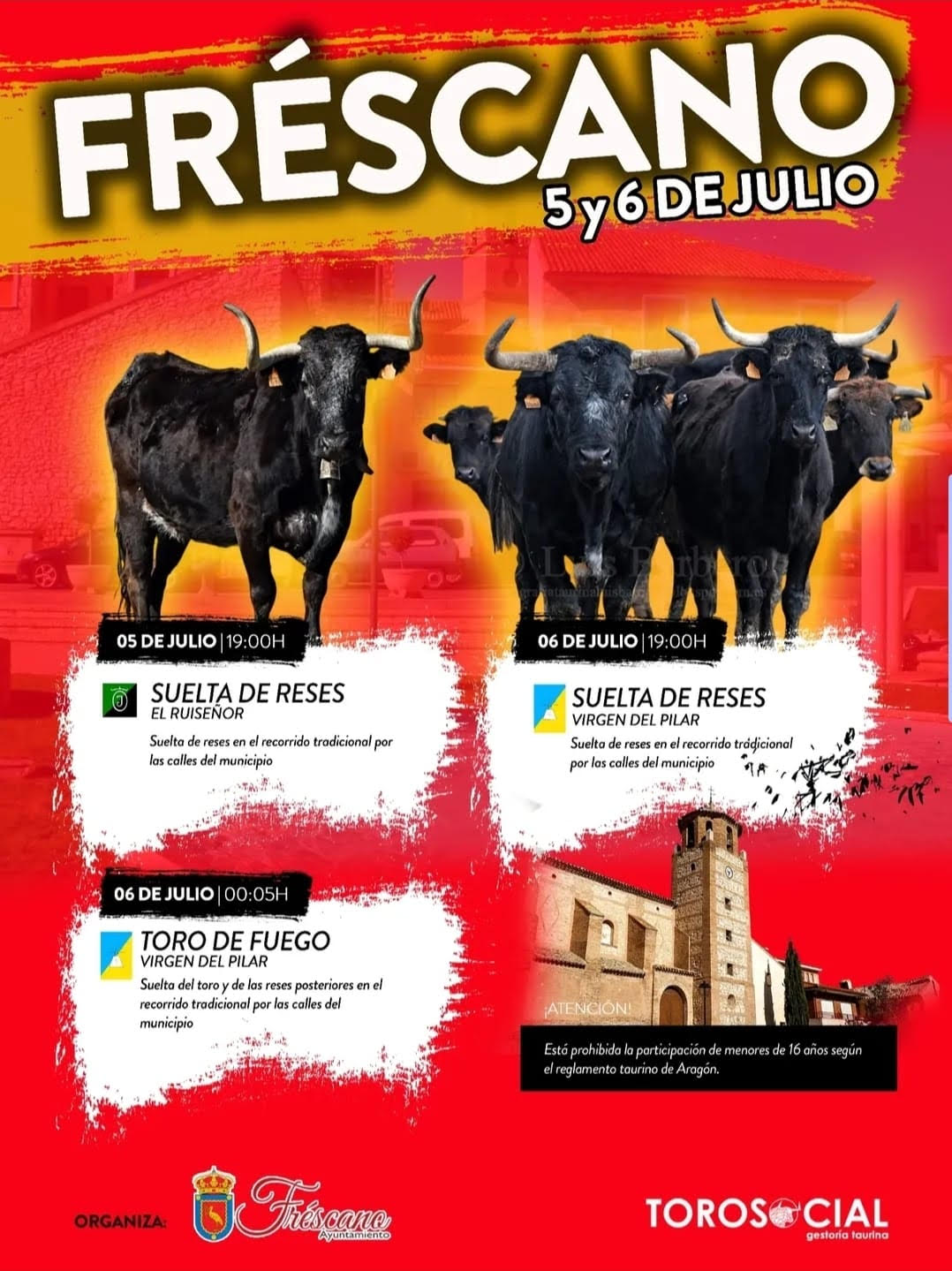 TOROS FRESCANO 5 Y 6 JULIO 2025