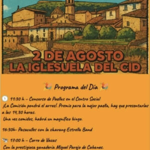 TOROS IGLESUELAS DEL CID 2 AGOSTO 2025