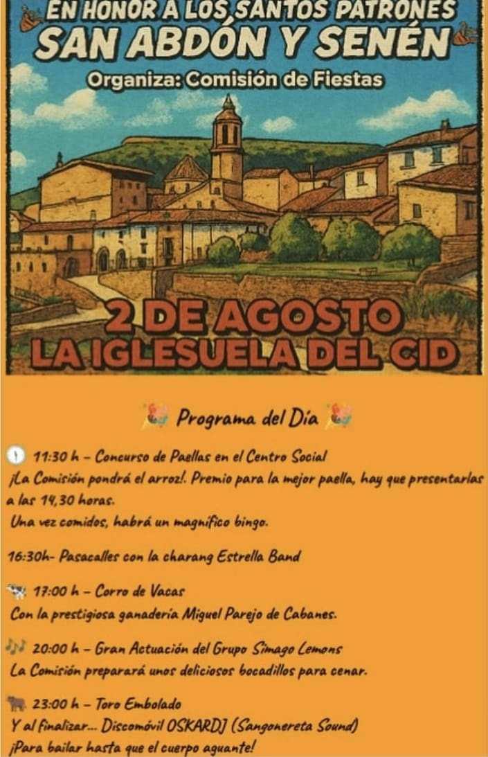 TOROS IGLESUELAS DEL CID 2 AGOSTO 2025