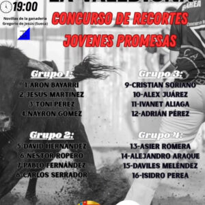 TOROS JOVENES PROMESAS 2 AGOSTO 2025