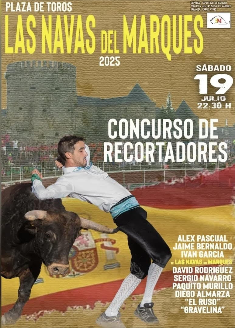 TOROS LAS NAVAS DEL MARQUÉS 19 JULIO 2025