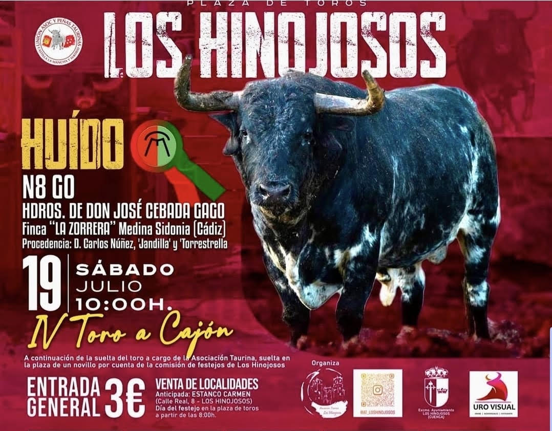 TOROS LOS HINOJOSOS 19 JULIO 2025