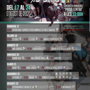 TOROS MONTSERRAT DEL 17 AL 24 DE AGOSTO 2025