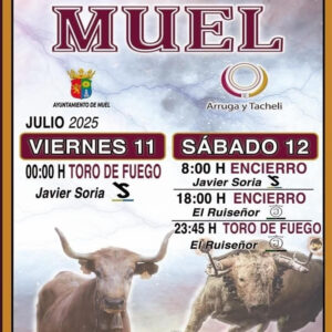 TOROS MUEL 11 Y 12 DE JULIO 2025
