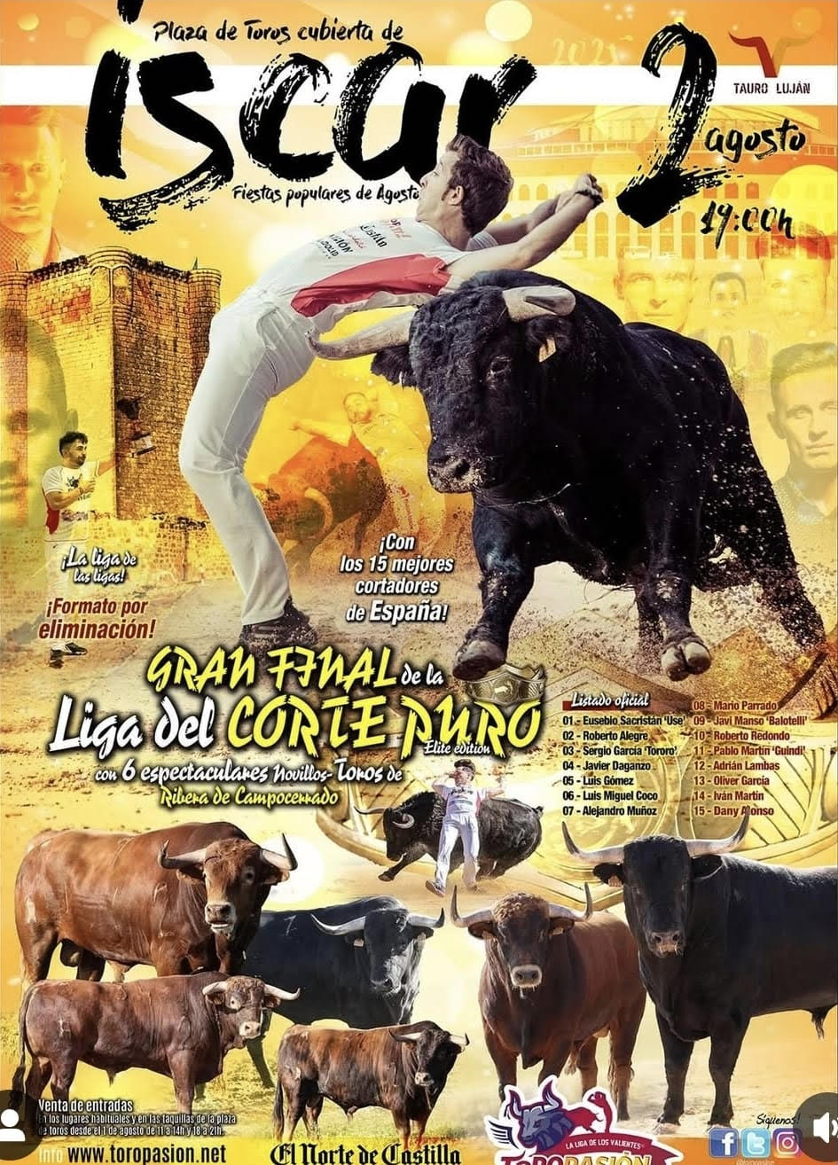 TOROS PLAZA DE TOROS DE ISCAR 2 AGOSTO 2025