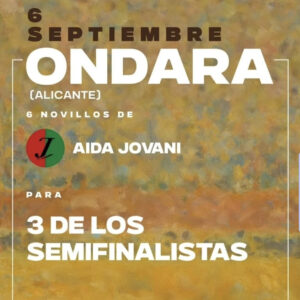 TOROS OMDARA 6 DE SEPTIEMBRE 2025
