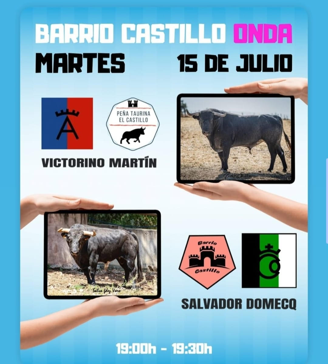 TOROS ONDA 15 DE JULIO