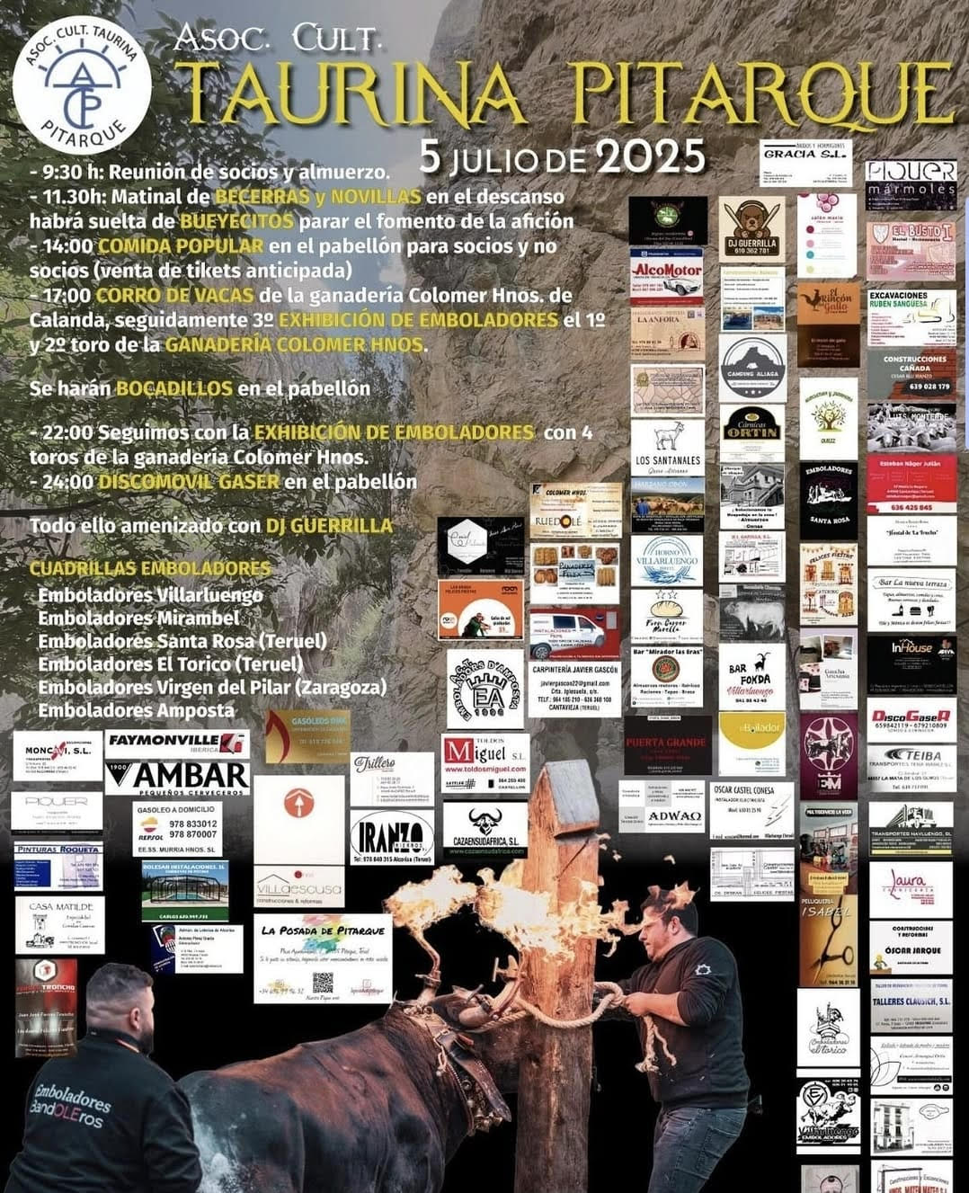 TOROS PITARQUE 5 JULIO 2025