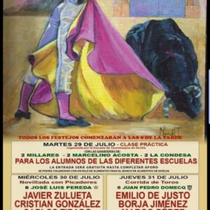 TOROS PLAZA DE TOROS LA MERCED DEL 29 DE JULIO AL 3 AGOSTO 2025