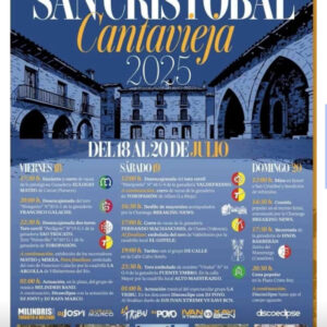 TOROS SAN CRISTOBAL CANTAVIEJA 18 19 Y 20 DE JULIO 2025