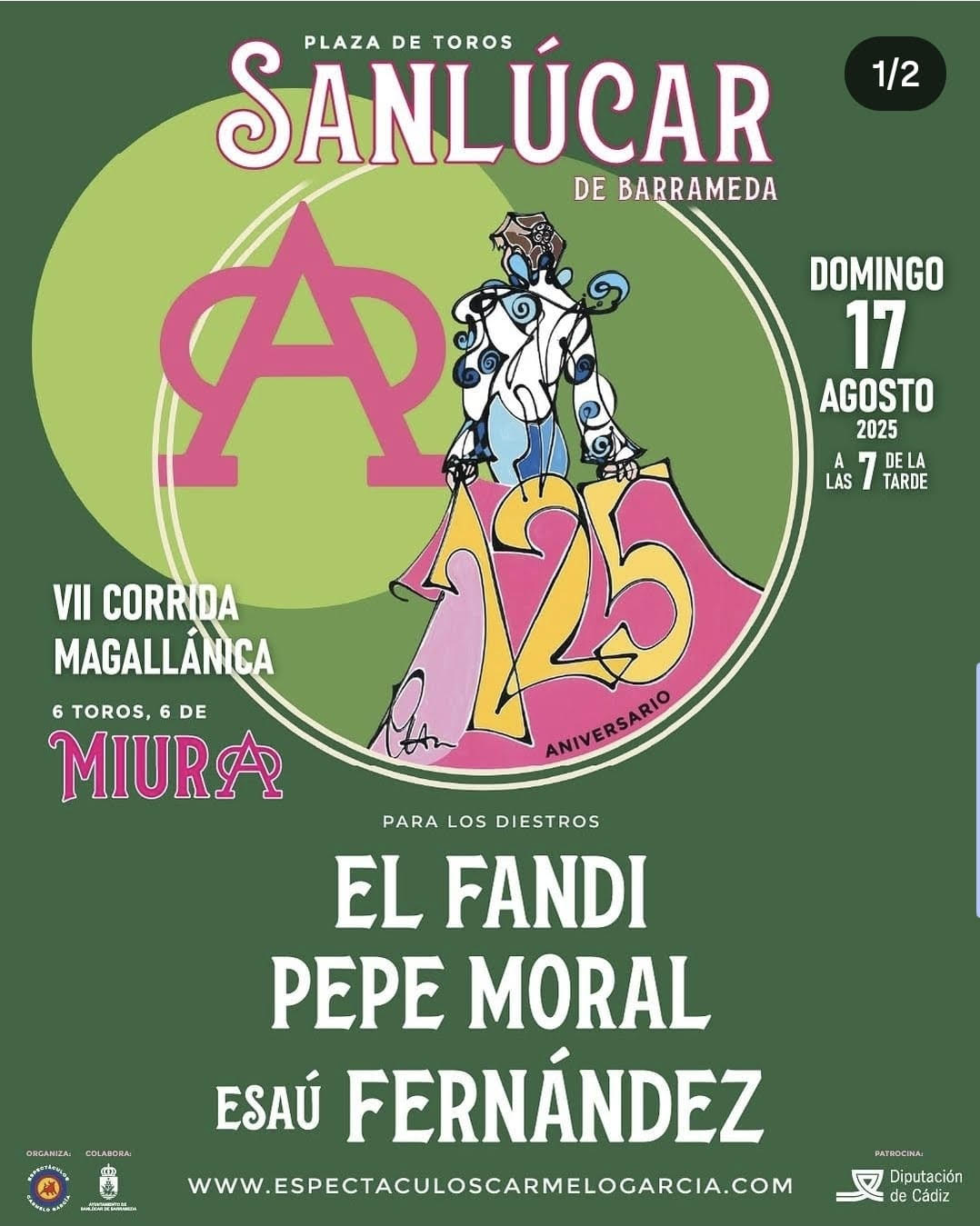TOROS SAN LUCAS DE BARRAMEDA 17 AGOSTO 2025