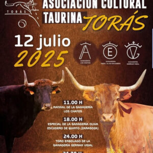 TOROS TORAS 12 JULIO 2025
