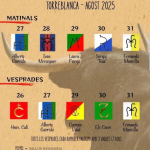 TOROS TORREBLANCA DEL 26 AL 31 AGOSTO 2025