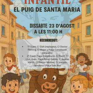 TOROS TRANSHUMANCIA INFANTIL 23 DE AGOSTO 2025
