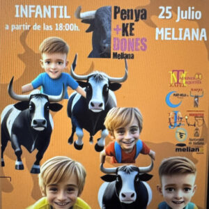 TOROS TRANSHUMANCIA INFANTIL 25 JULIO 2025