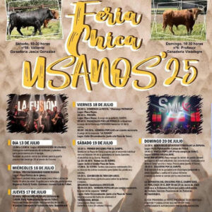 TOROS USAMOS DEL 16 AL 20 DE JULIO 2025