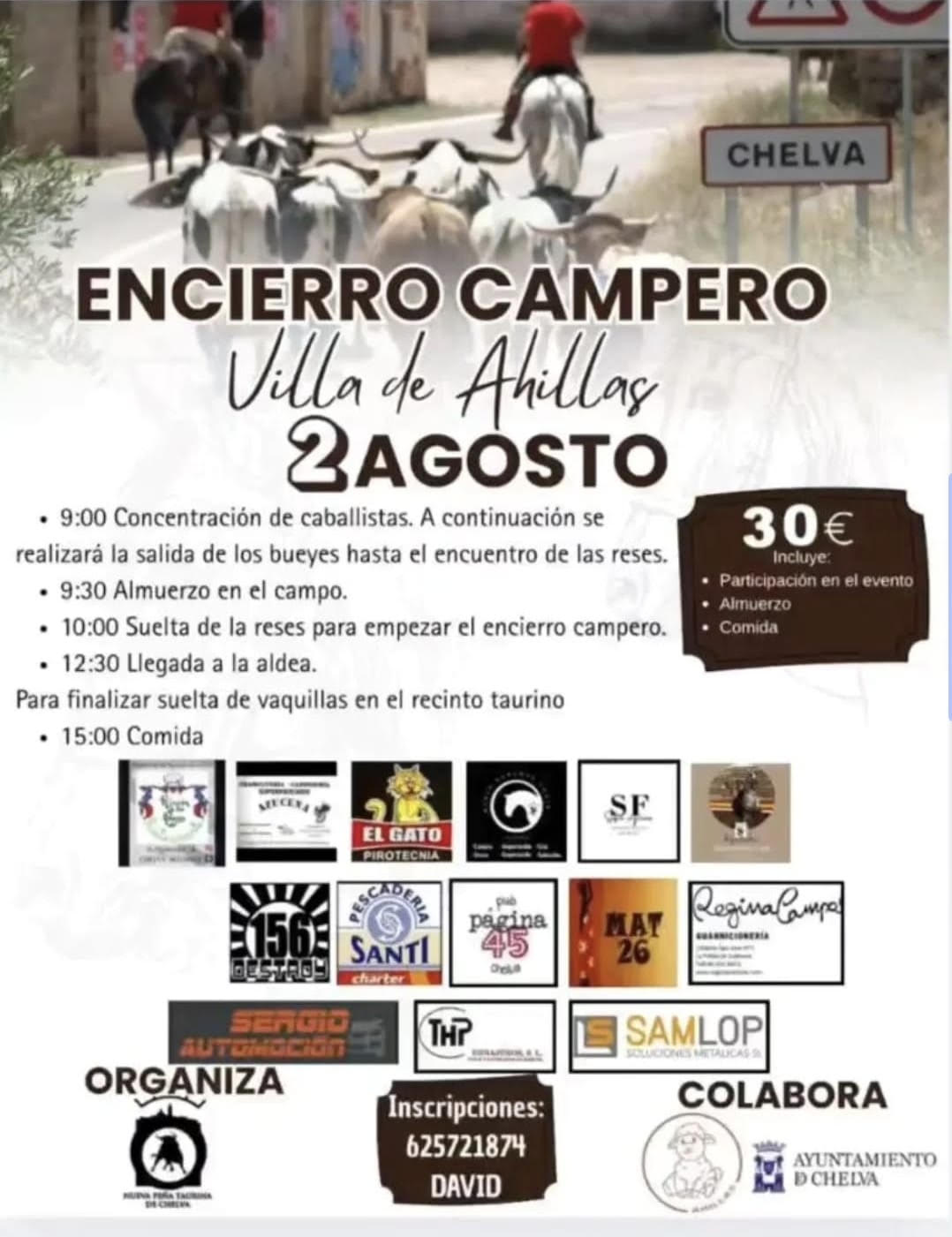 TOROS VILLA DE AHILLAC 2 AGOSTO 2025