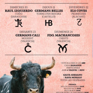 TOROS VILLAFAMES DEL 20 AL 22 DE AGOSTO 2025