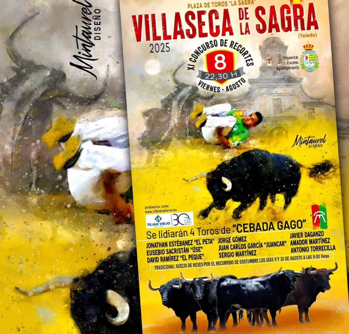 TOROS VILLASECA DE LA SAGRA 8 DE AGOSTO 2025