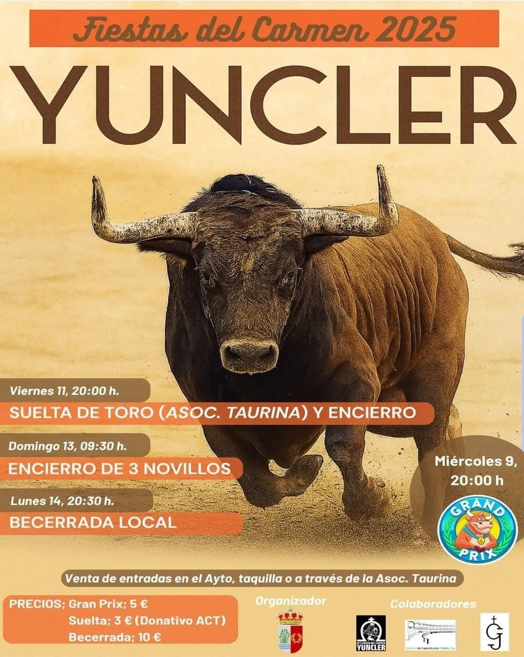 TOROS YUNCLE DEL 11 AL 14 DE JULIO 2025
