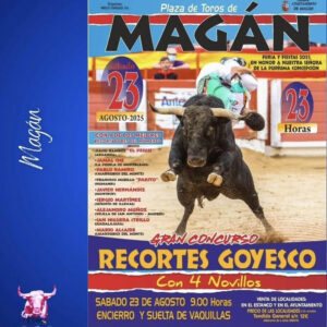 TOROS PLAZA DE TOROS MAGAN 23 AGOSTO 2025