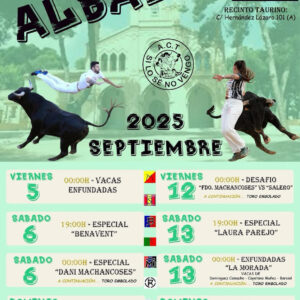 TOROS ALBAL DEL 5 AL 7 SEPTIEMBRE 2025