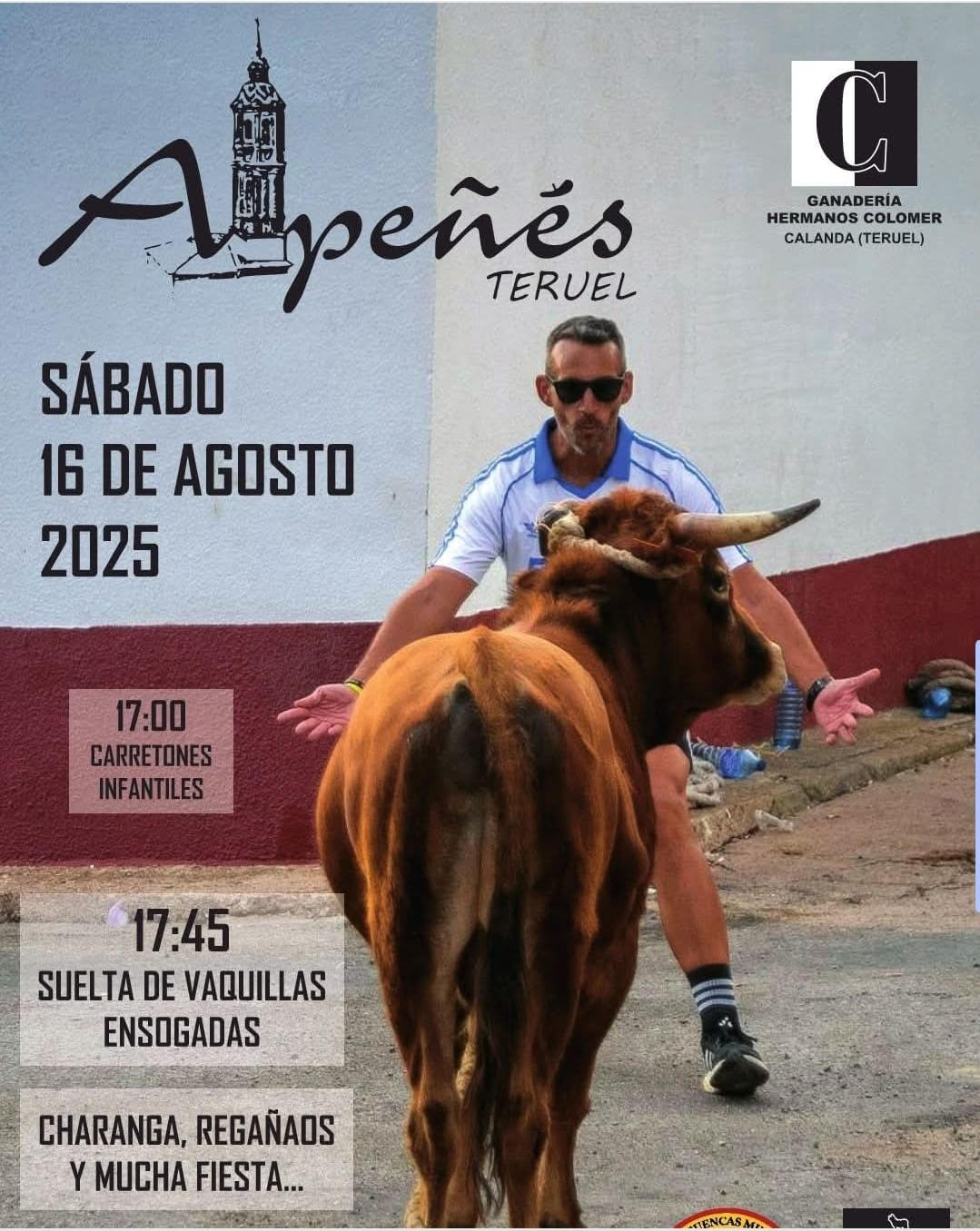 TOROS ALPENES 16 AGOSTO 2025